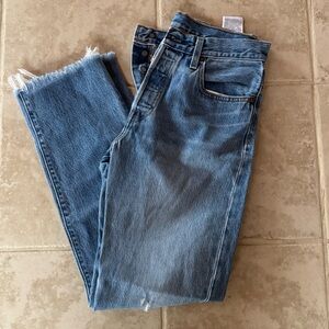 Levi's Women's Straight Blue Jeans
